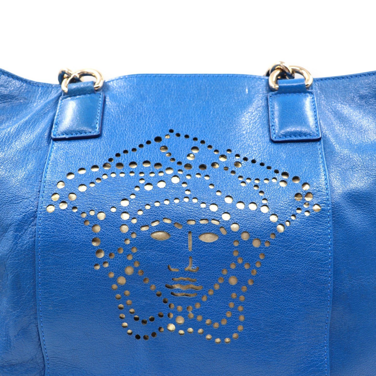 Versace Shopper blau