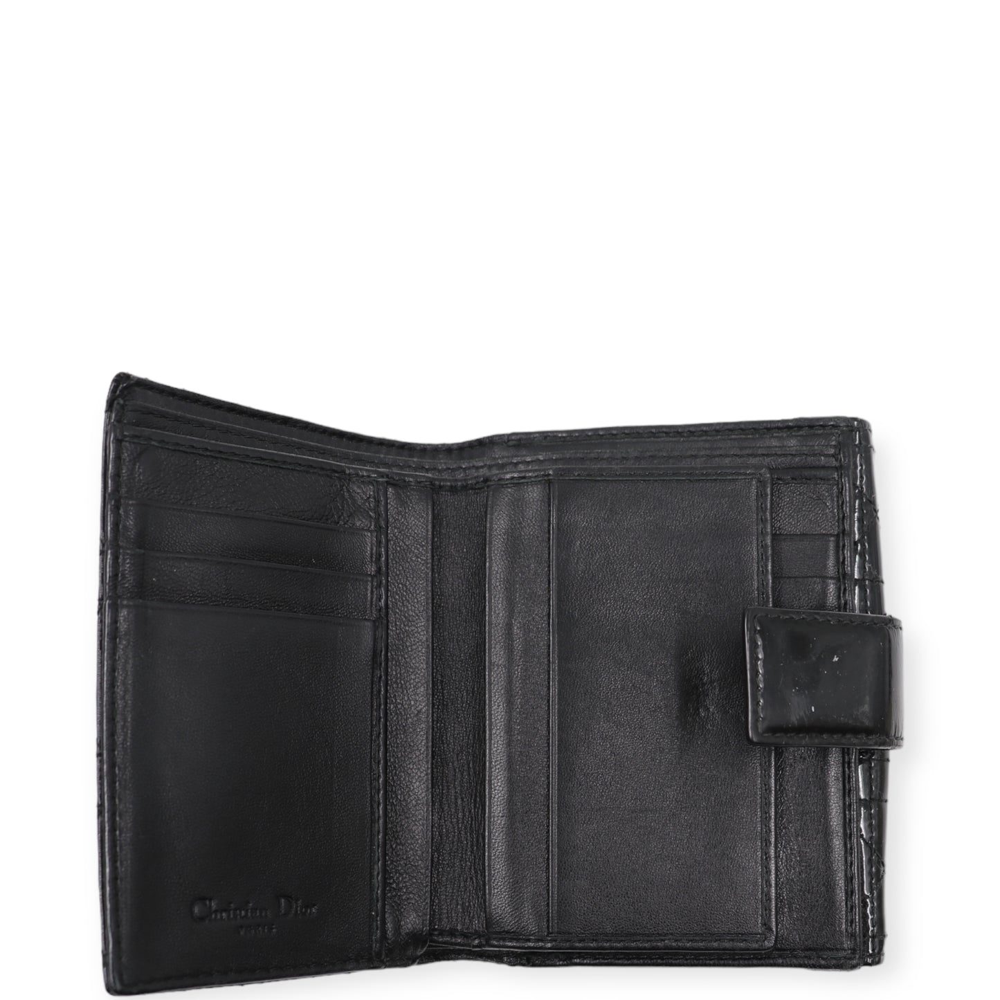Christian Dior Portemonnaie schwarz