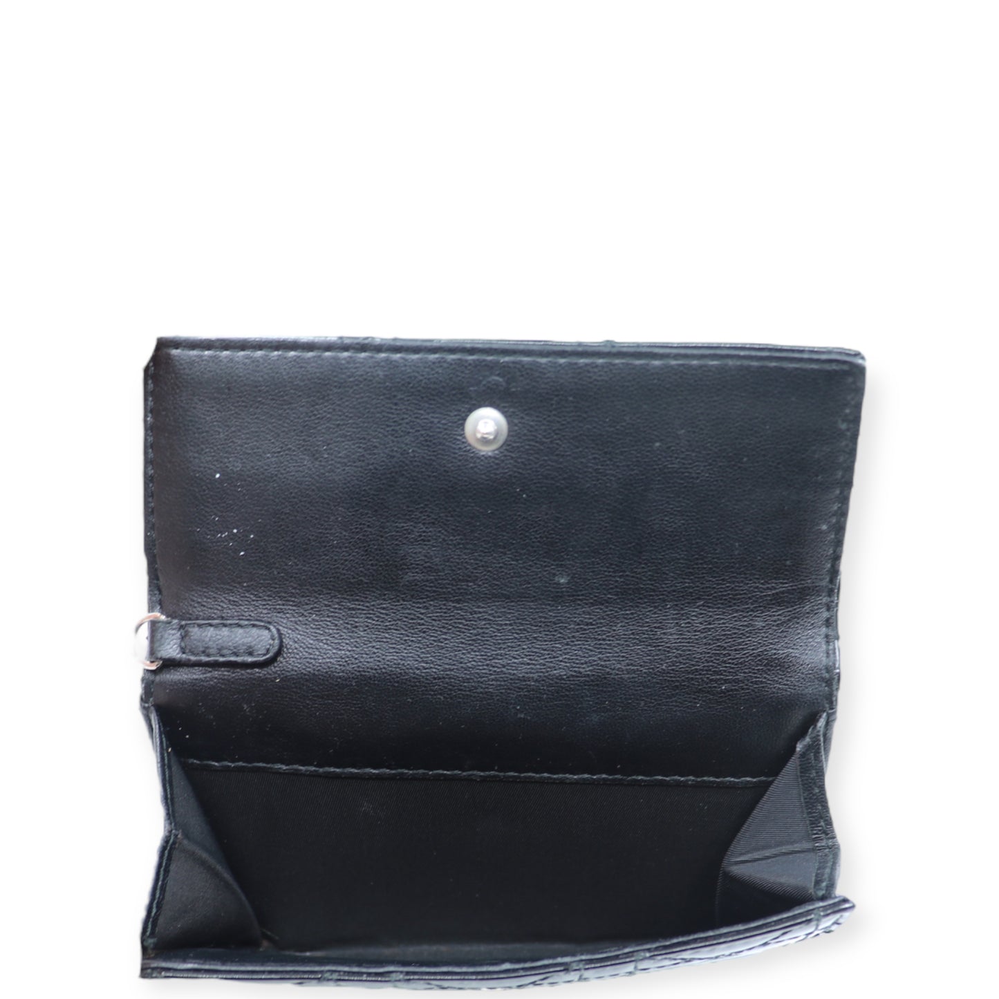 Christian Dior Portemonnaie schwarz