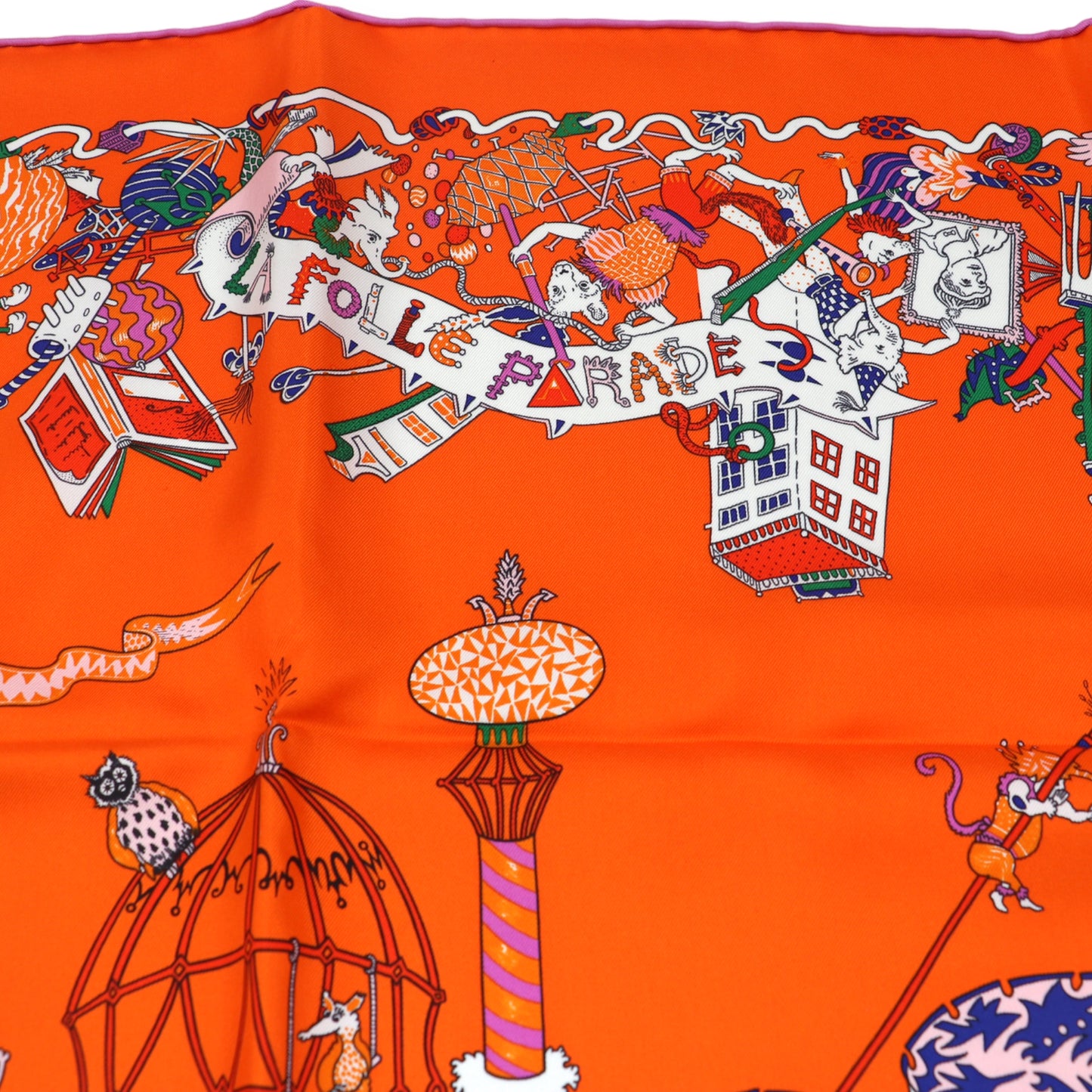 Hermès Carré “La folle parade”