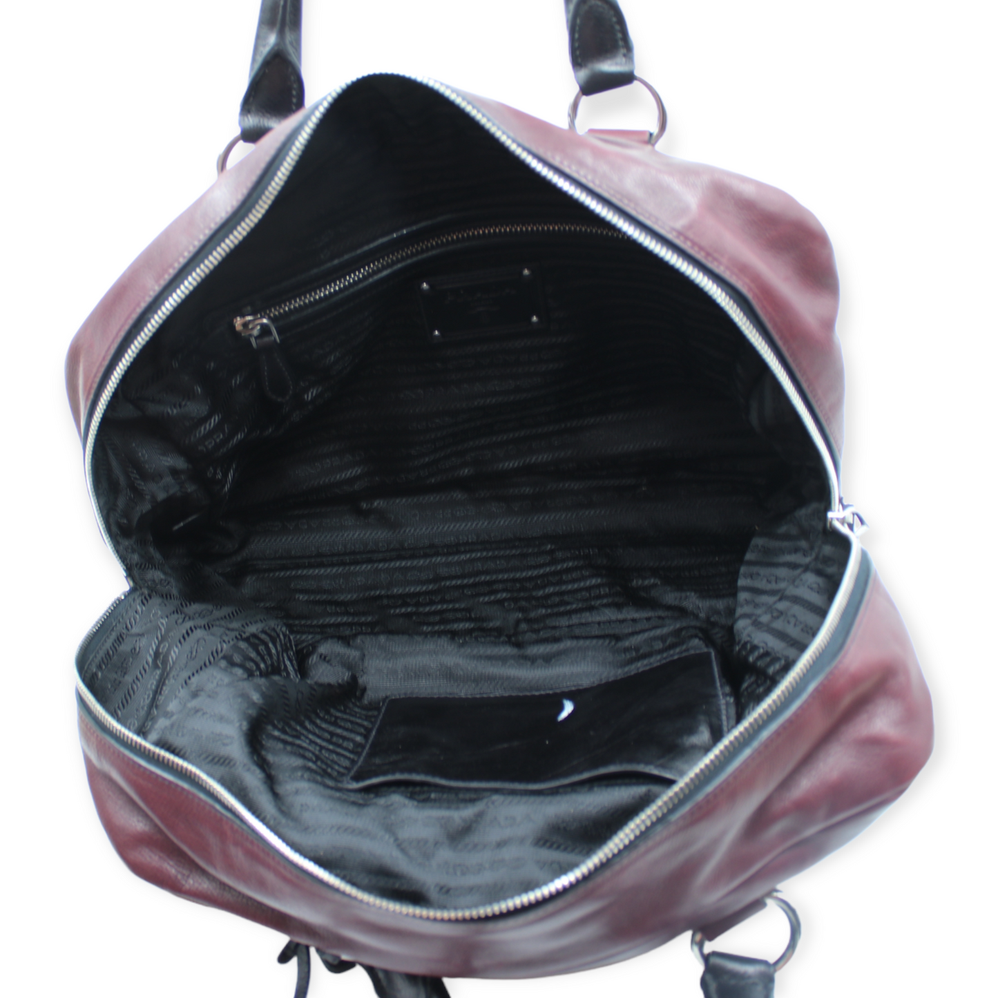 Prada Handtasche Bordeaux