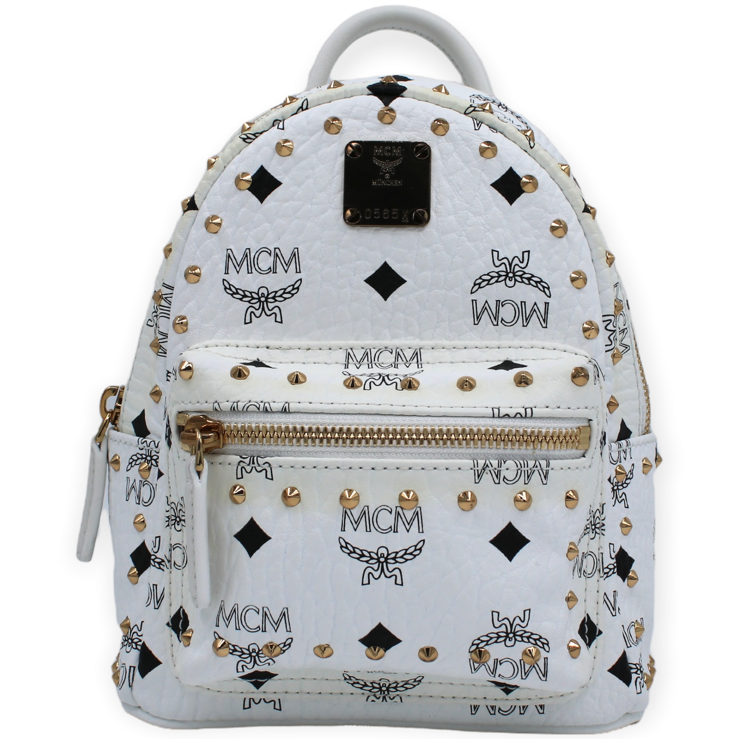 MCM Bebe Boo Rucksack Weiss