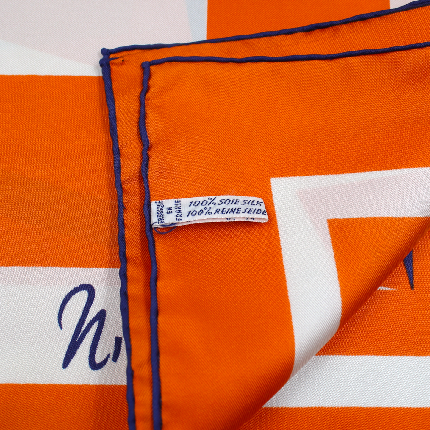 Nina Ricci Seidentuch orange
