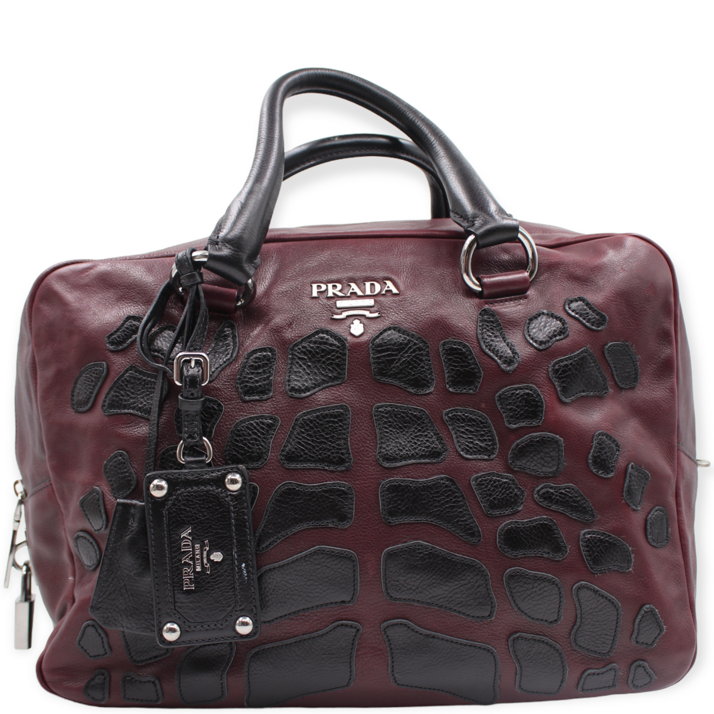Prada Handtasche Bordeaux