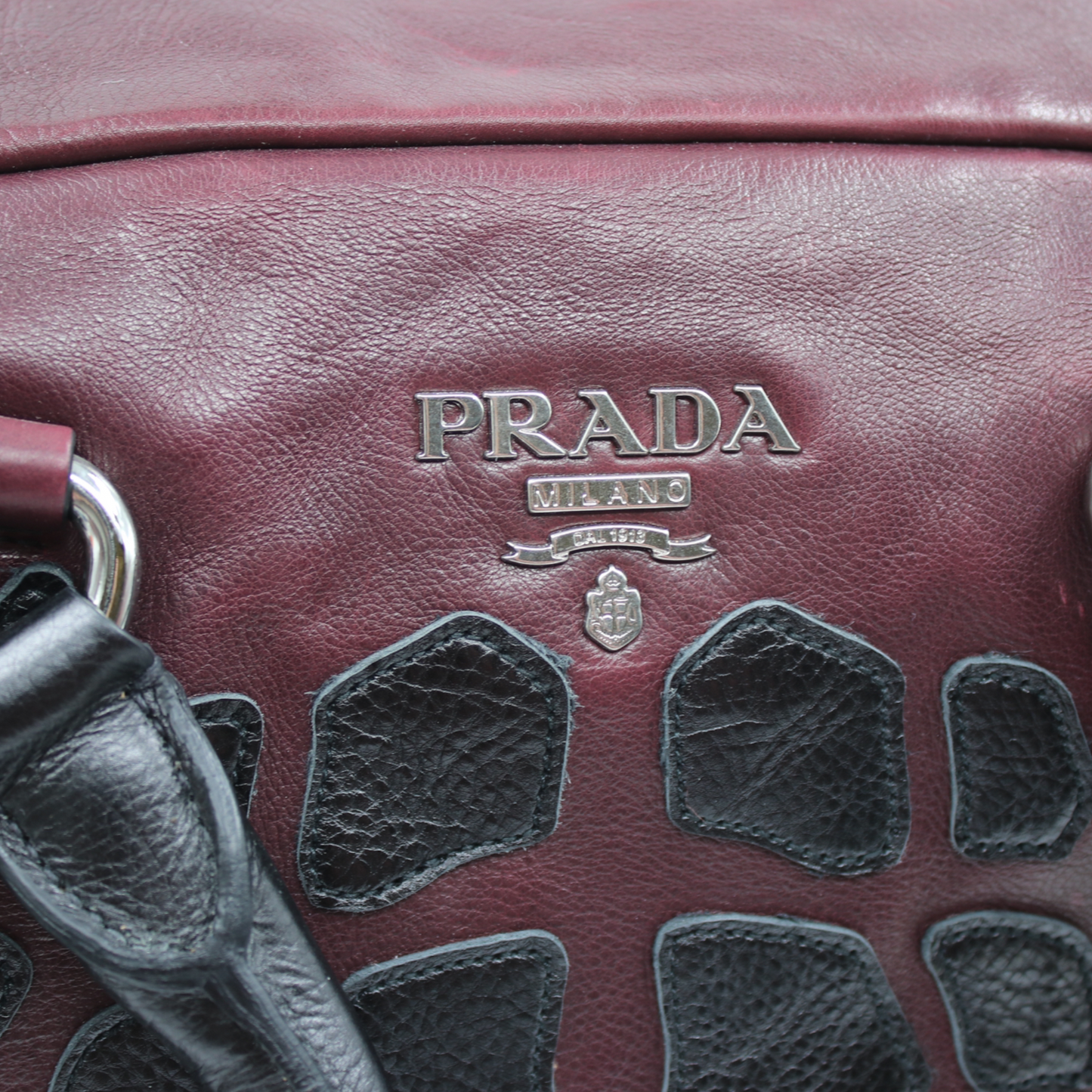 Prada Handtasche Bordeaux