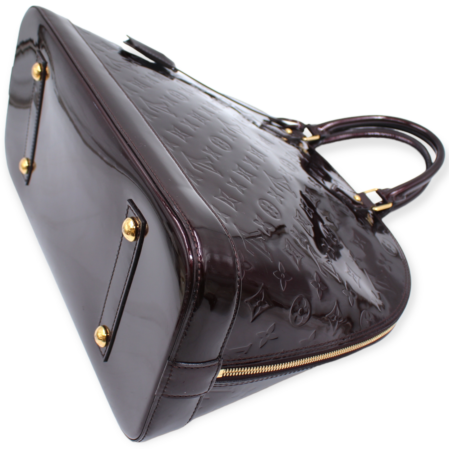 Louis Vuitton Alma GM Vernis Amarante