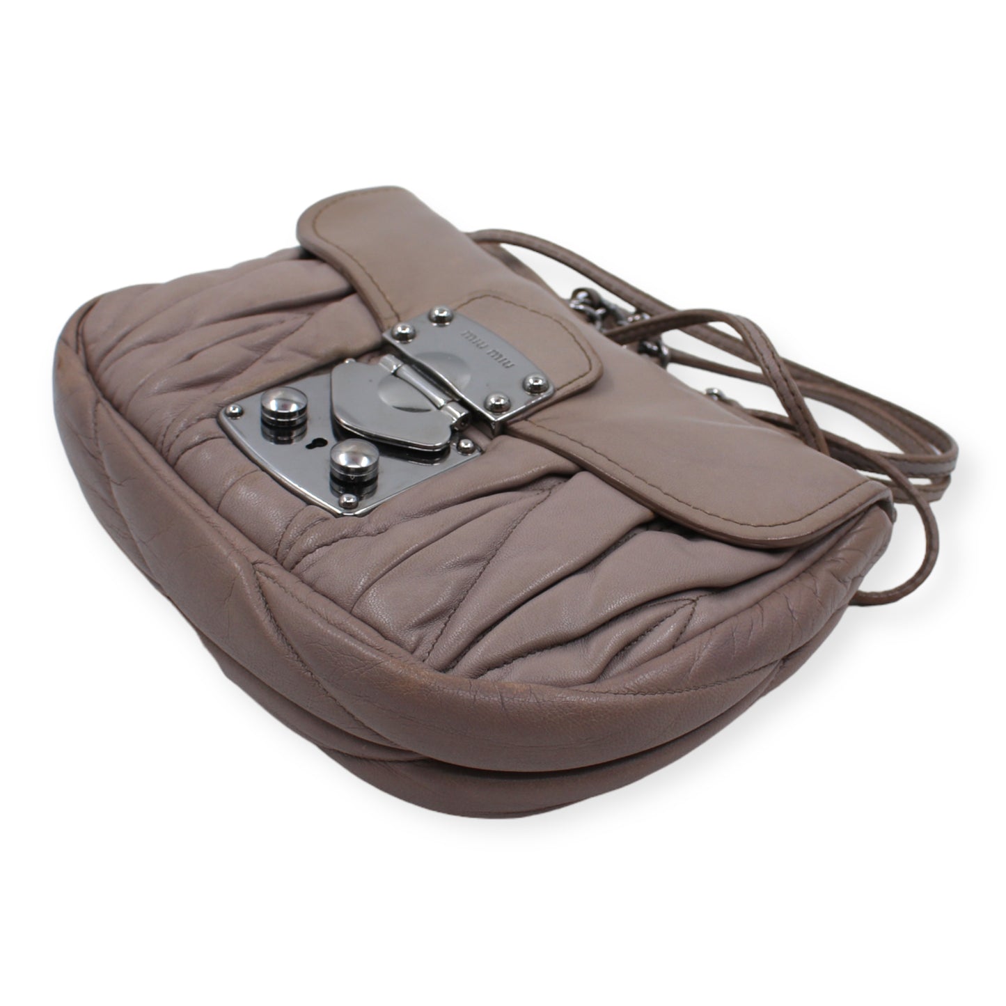 MIU MIU Umhängetasche taupe