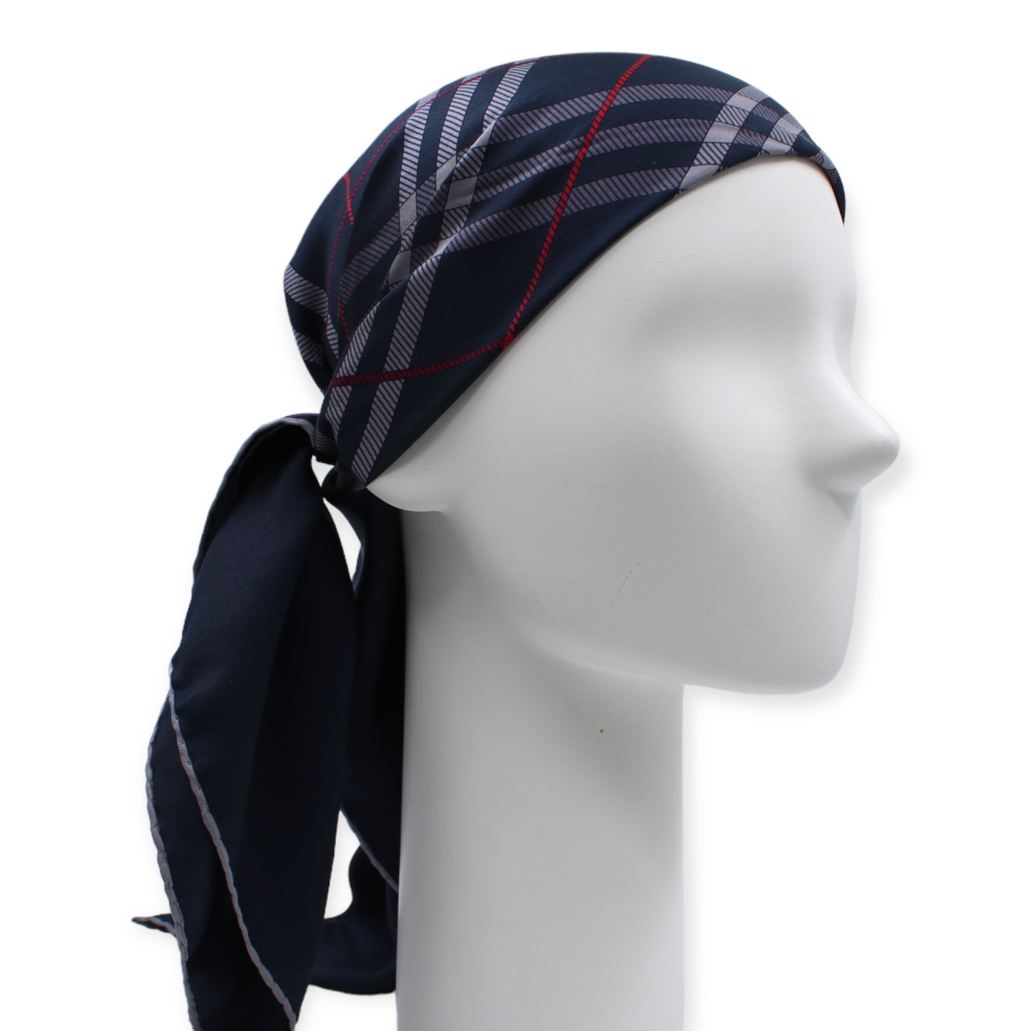 Burberry Seidentuch Nova Check Marine