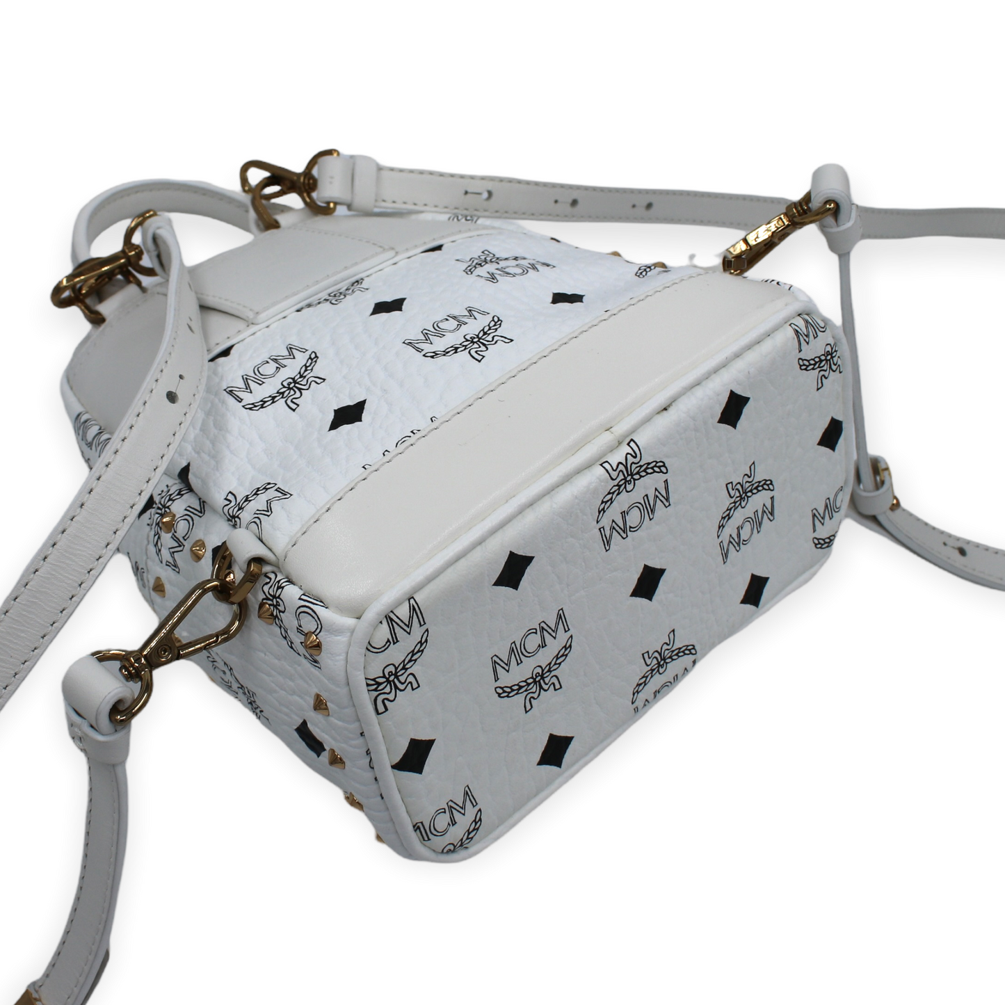 MCM Bebe Boo Rucksack Weiss