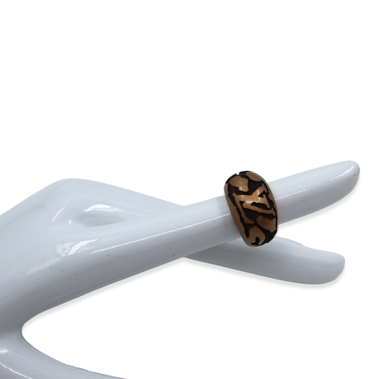 Louis Vuitton Leomonogram Ring braun