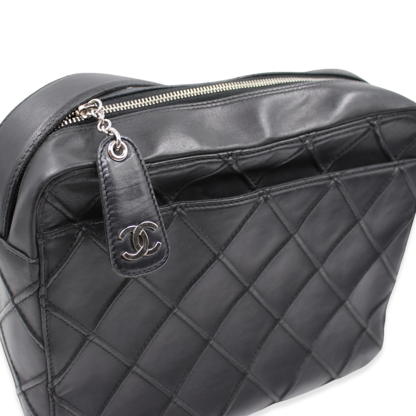 Chanel Schultertasche schwarz