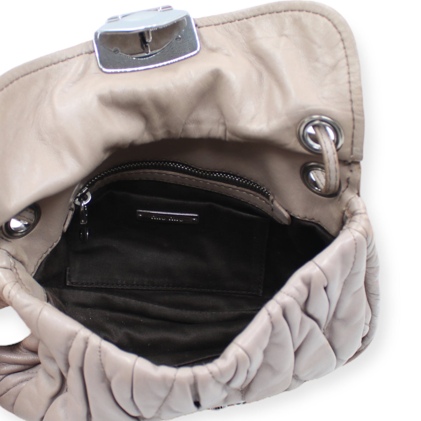 MIU MIU Umhängetasche taupe