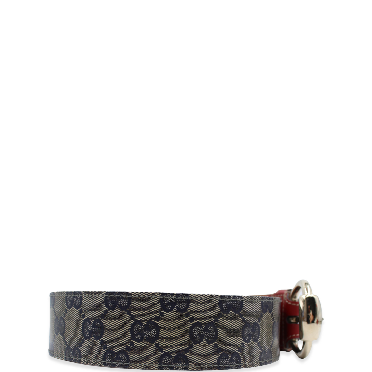 Gucci GG Supreme Gürtel blau