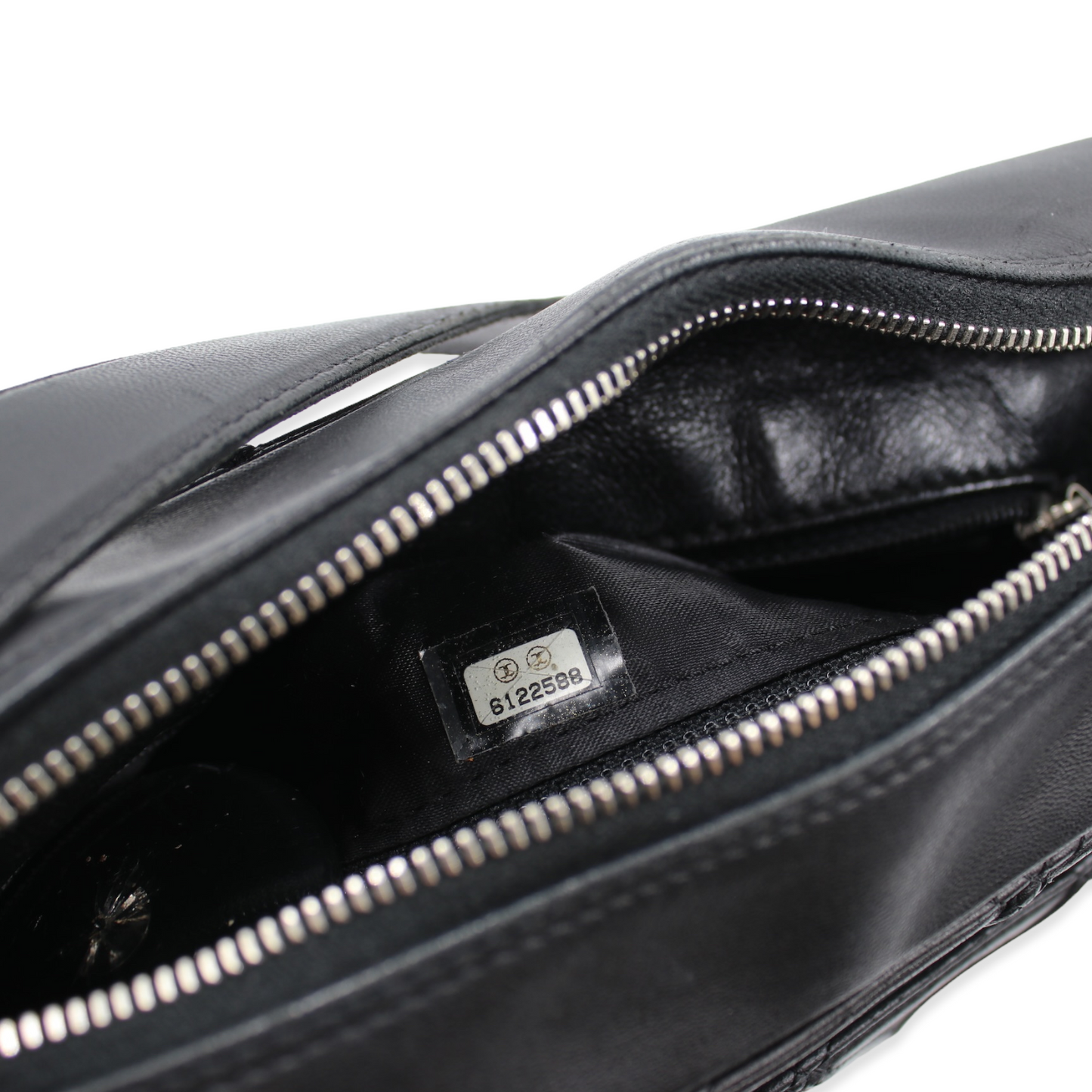 Chanel Schultertasche schwarz