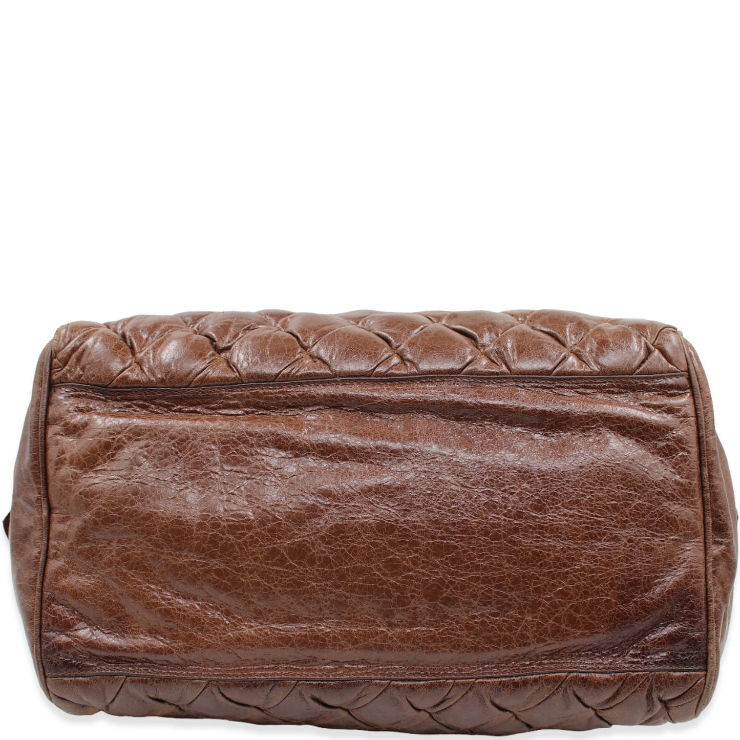 Balenciaga Chèvre Matelassé braun