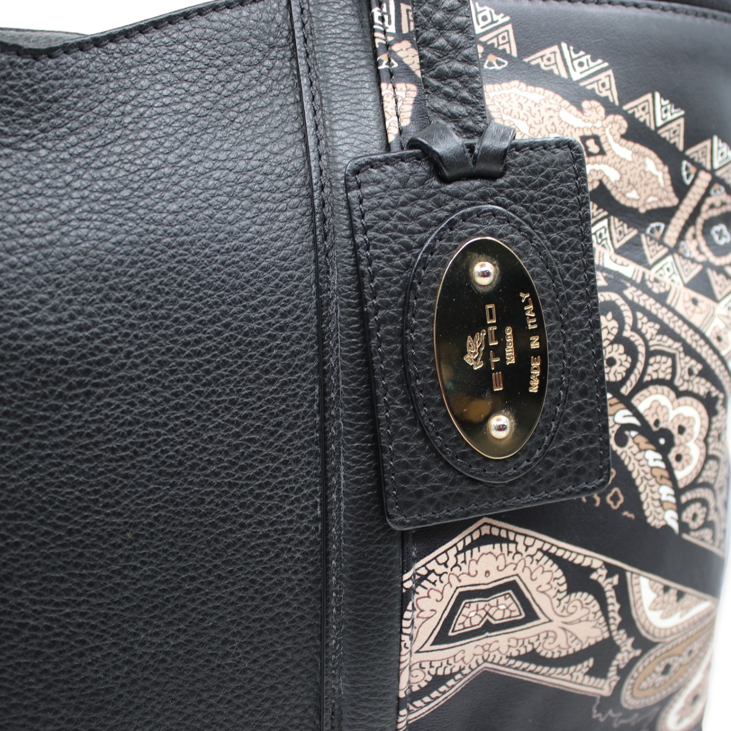 Etro Shopper schwarz