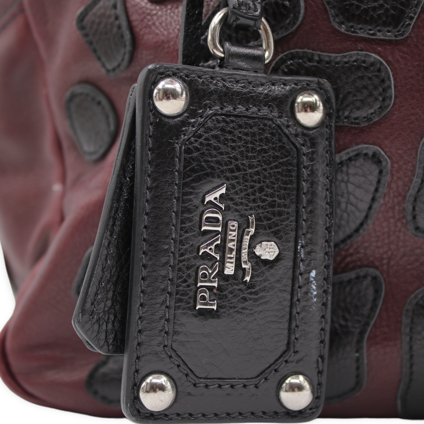 Prada Handtasche Bordeaux
