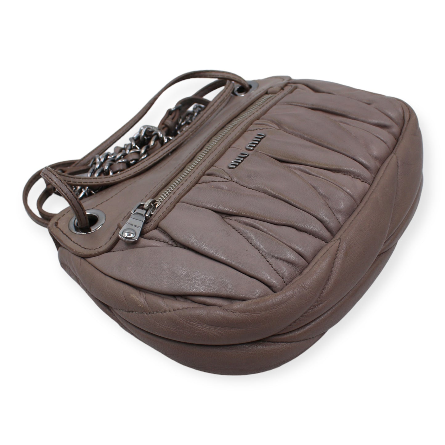 MIU MIU Umhängetasche taupe