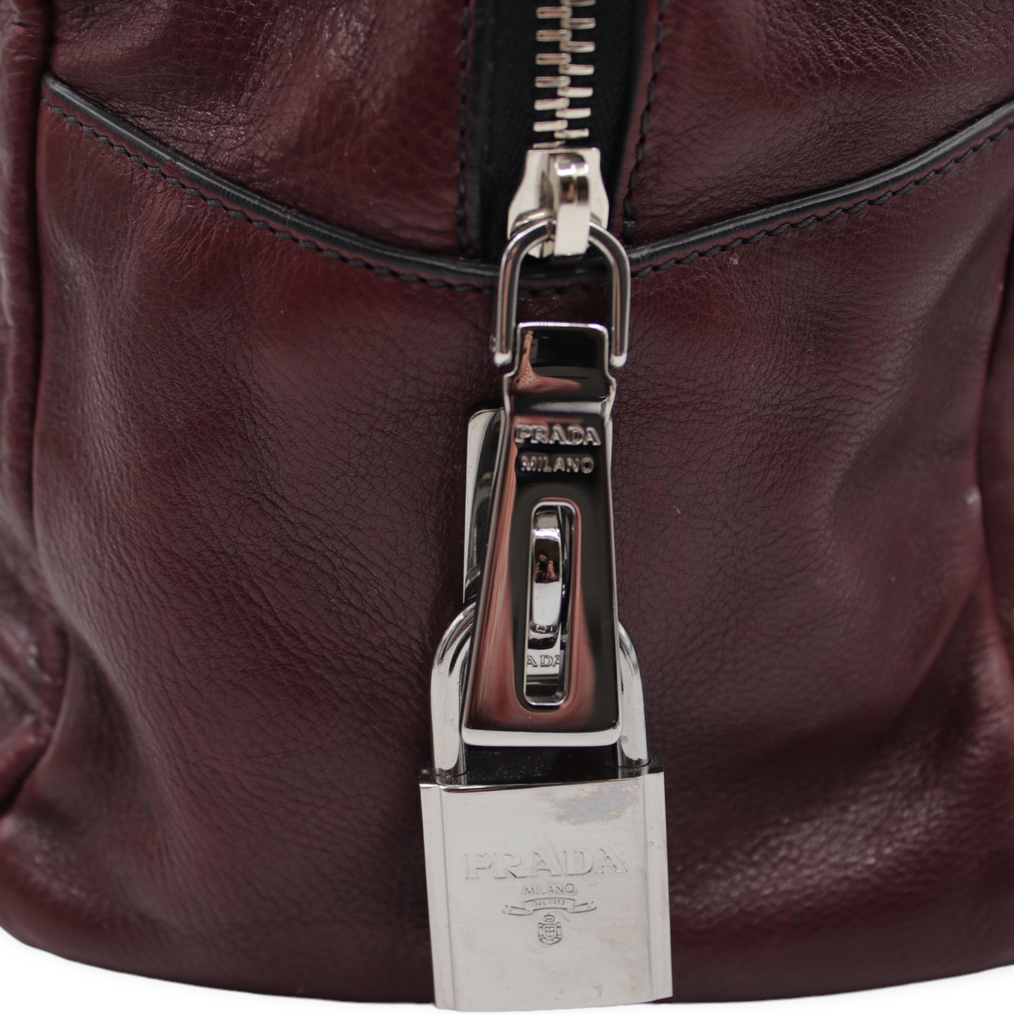 Prada Handtasche Bordeaux