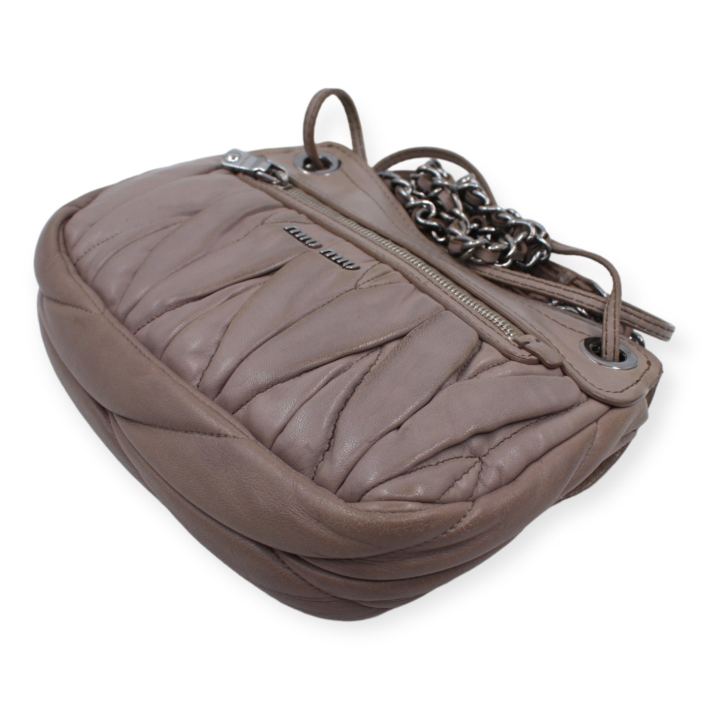 MIU MIU Umhängetasche taupe