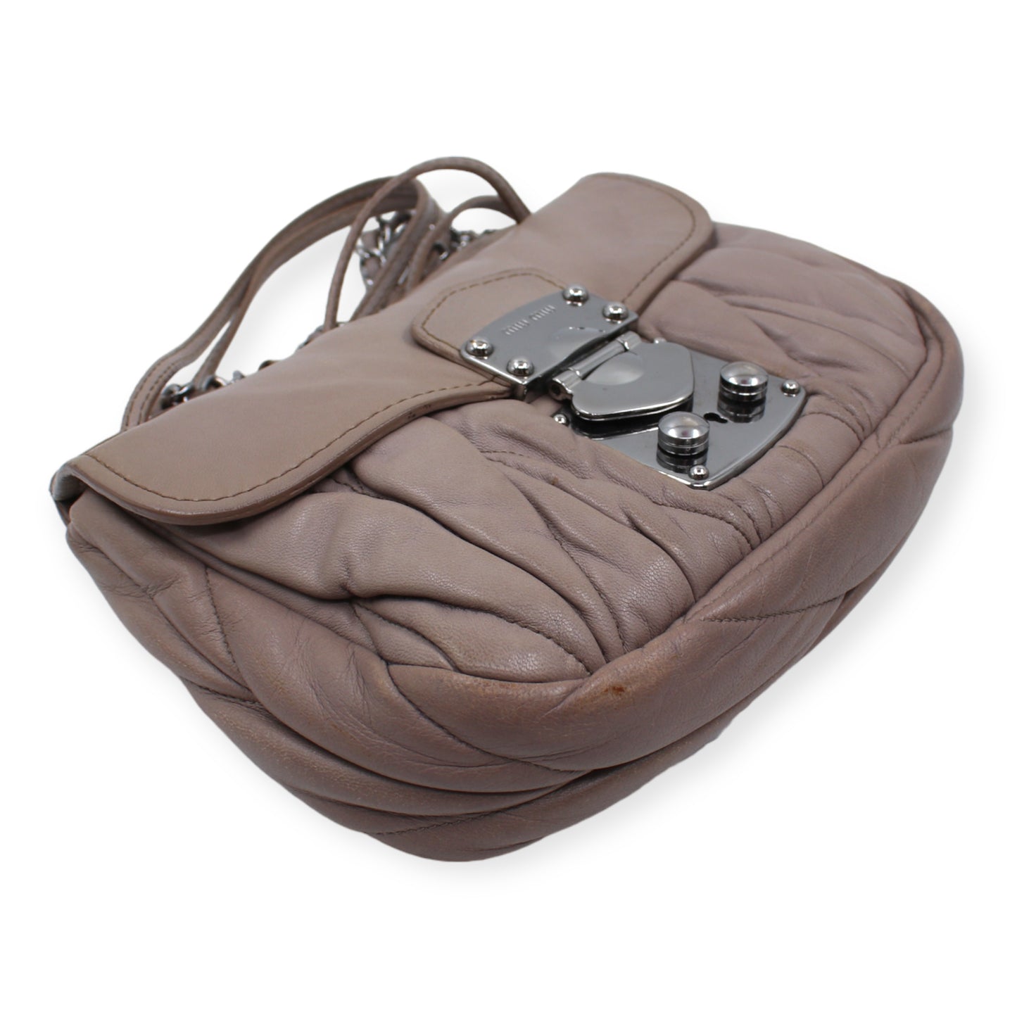 MIU MIU Umhängetasche taupe