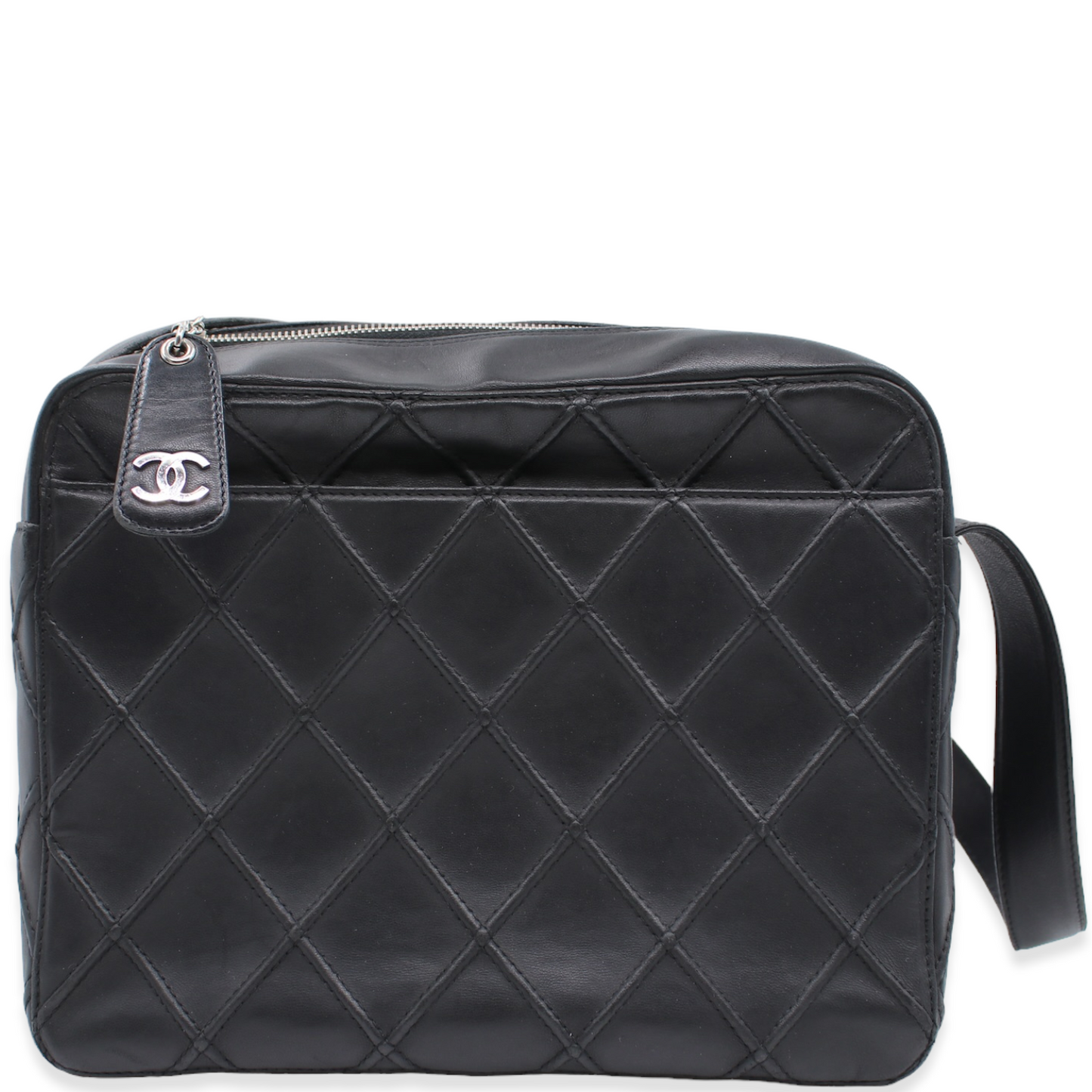 Chanel Schultertasche schwarz