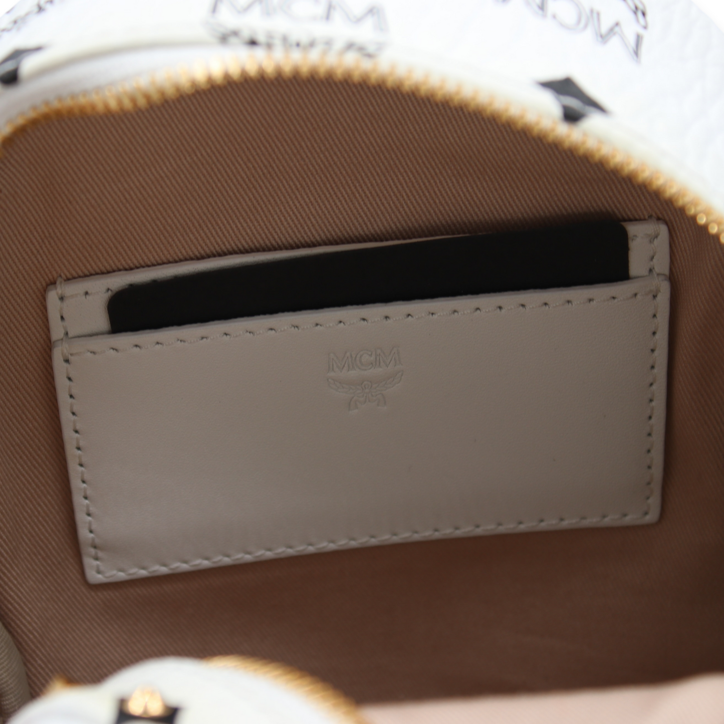 MCM Bebe Boo Rucksack Weiss