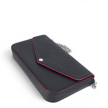 Louis Vuitton Pochette Félicie Epi schwarz