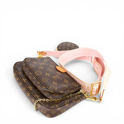 Louis Vuitton Multi Pochette Monogram rosa