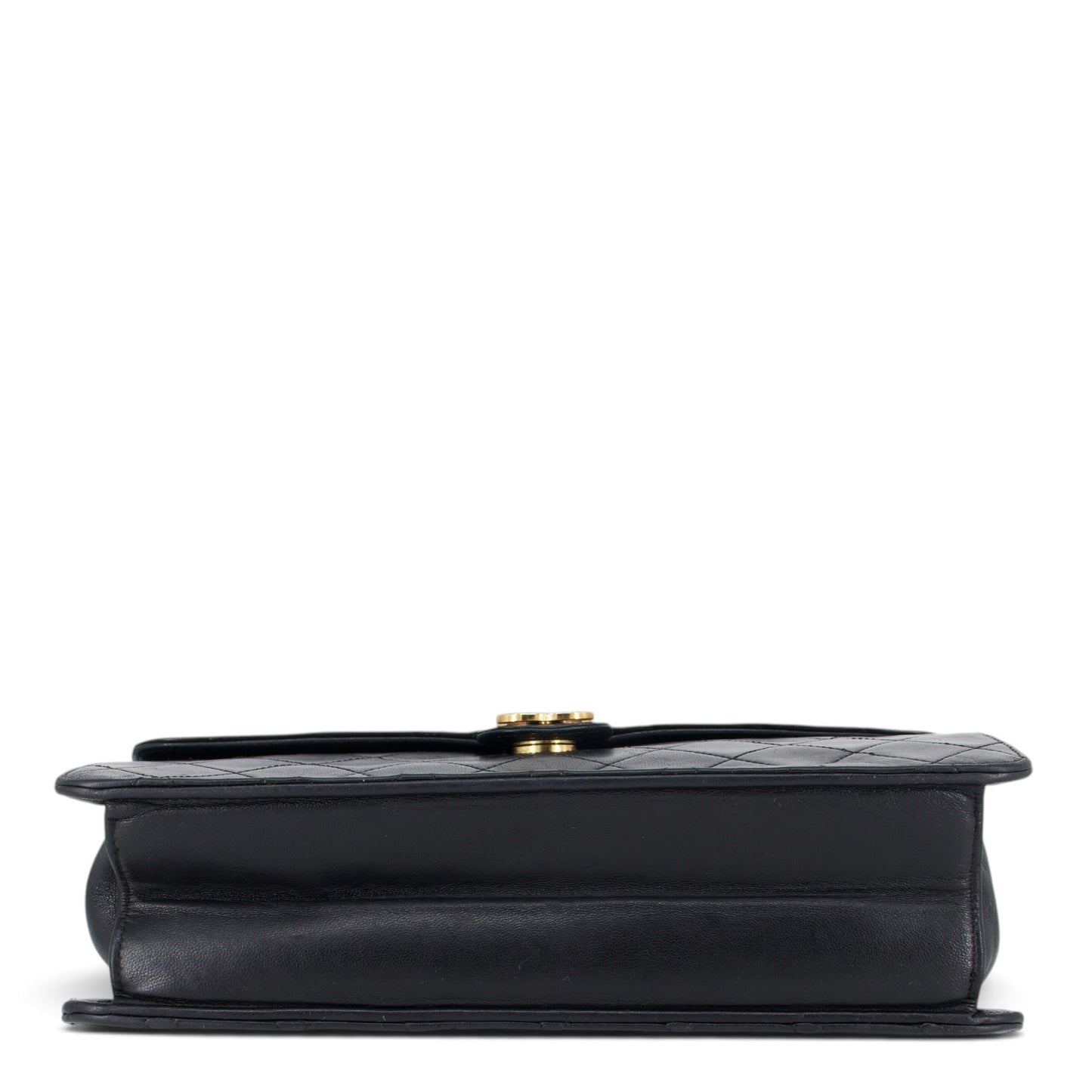 Chanel Matelassé Lammleder schwarz GHW