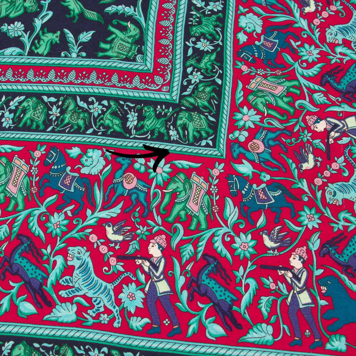 Hermès 140 “Chasse en Inde”