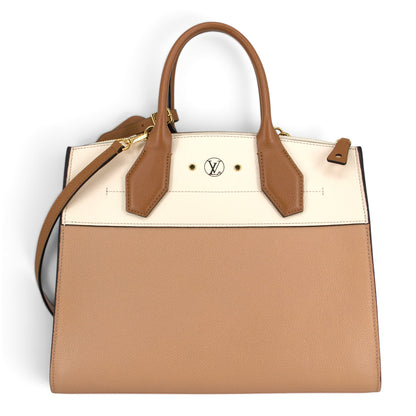 Louis Vuitton City Steamer MM Papyrus/crème