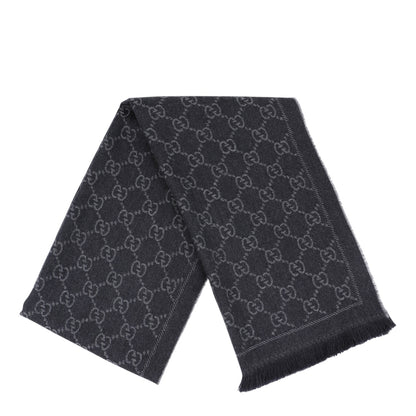 Gucci Schal GG grau reversible