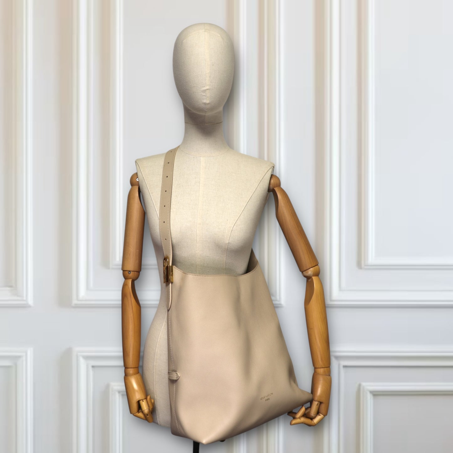 Louis Vuitton Low Key Hobo MM Limestone