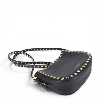 Valentino Rockstud Umhängetasche schwarz
