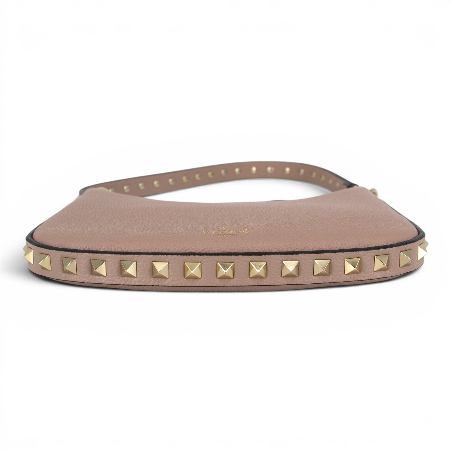 Valentino Rockstud Schultertasche Poudre