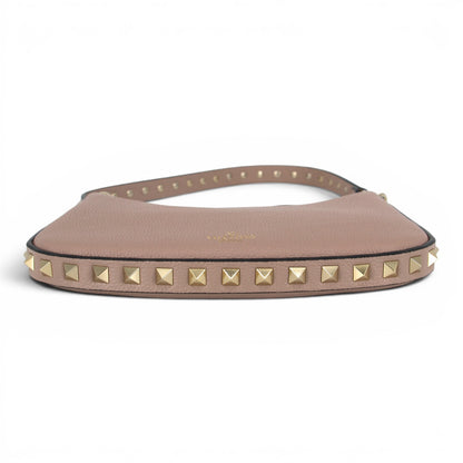 Valentino Rockstud Schultertasche Poudre