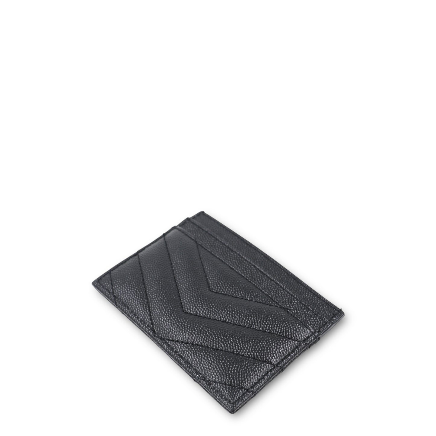 Saint Laurent Cassandre Kartenetui schwarz