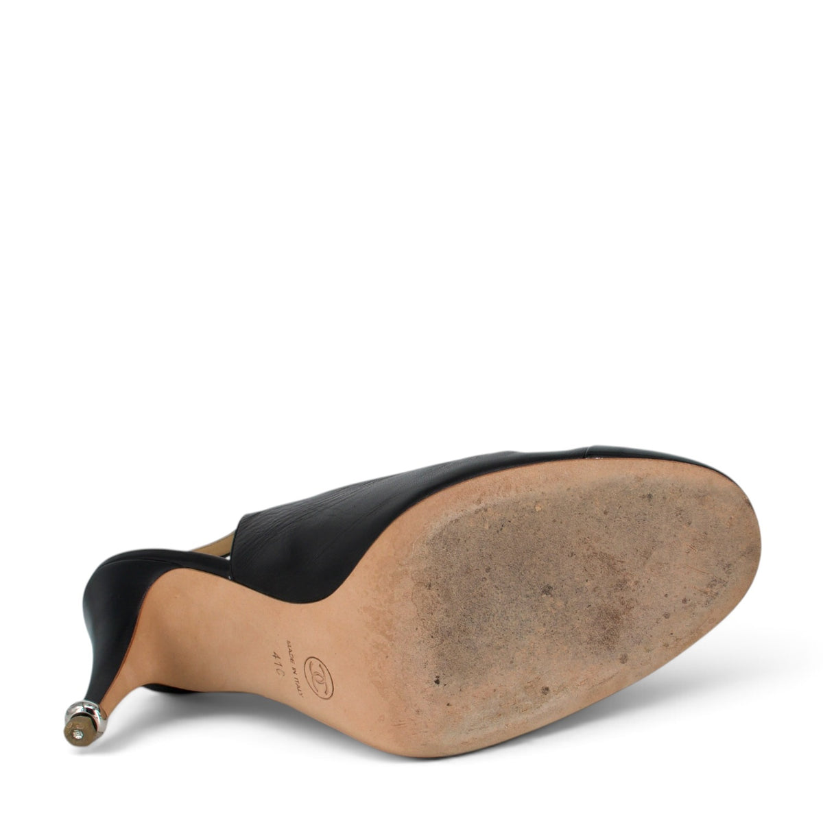 Chanel Slingbacks schwarz Gr. 41