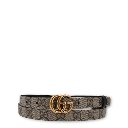 Gucci Marmont Wendegürtel GG/schwarz Gr. 110