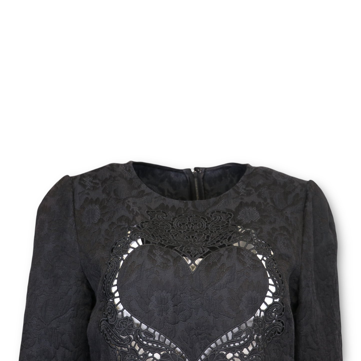 Dolce & Gabbana Oberteil Brokat schwarz Gr. 40