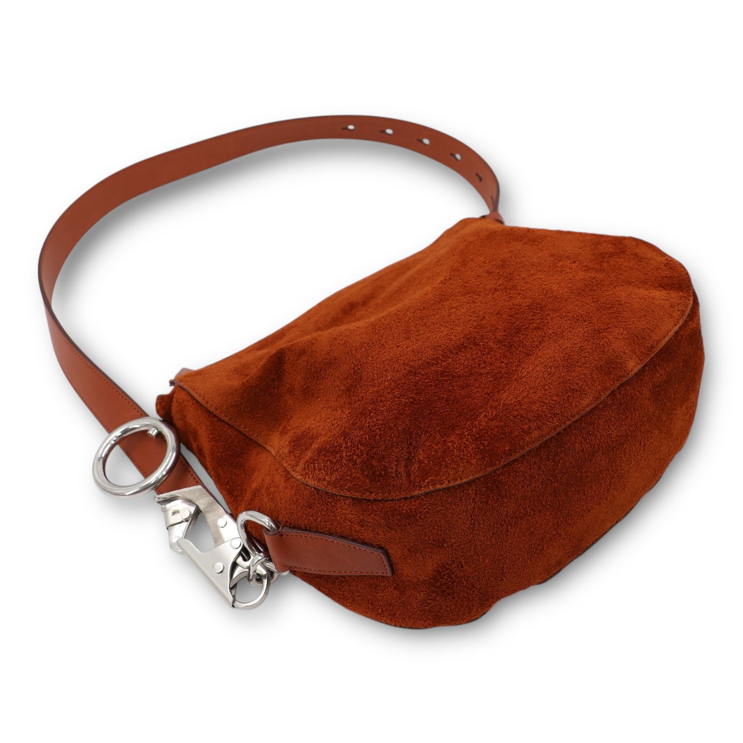 Burberry Small Knight bag Wildleder cognac