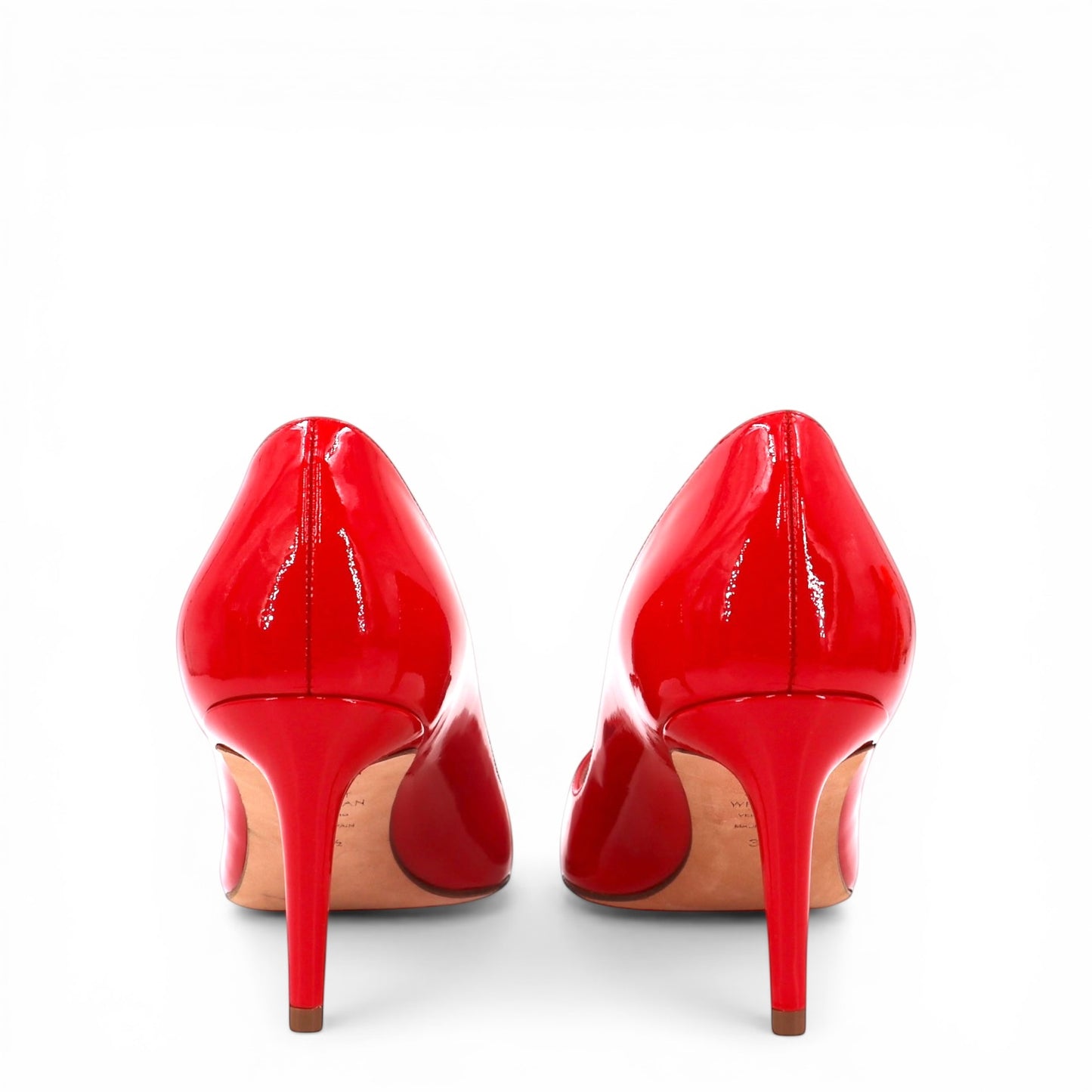 Stuart Weitzman Anny Pumps Lackleder rot Gr. 37.5