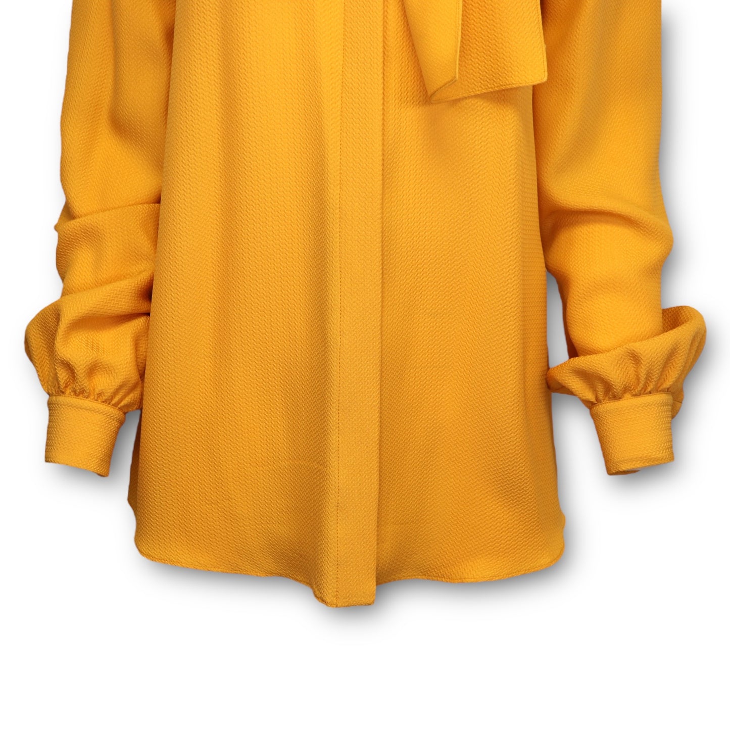 Gucci Seidenbluse gelb Gr. 40