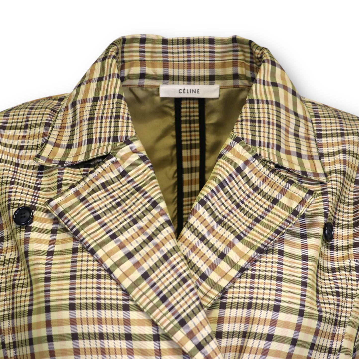 Céline Jacke braun kariert Gr. 40