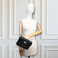 Chanel Chocolate bar Clutch schwarz