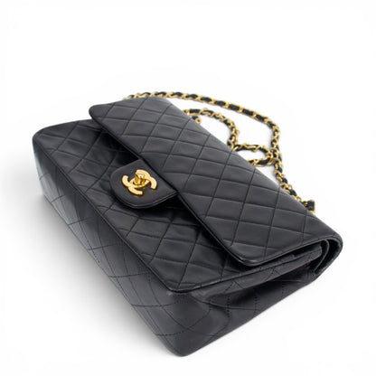 Chanel Timeless Medium schwarz GHW