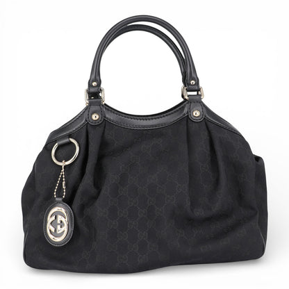 Gucci Sukey Hobo GG schwarz