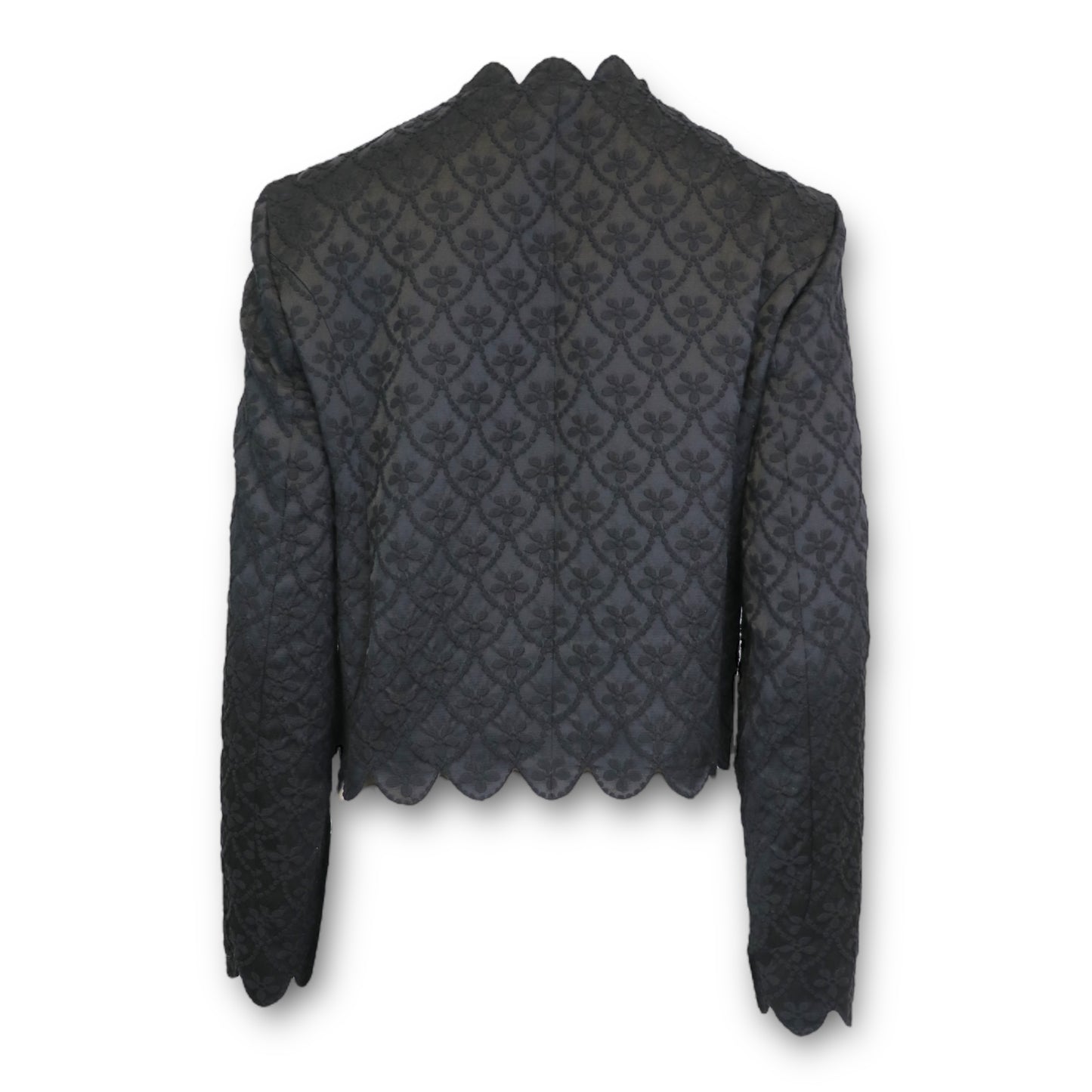 Simone Rocha Jacke schwarz bestickt Gr. 38