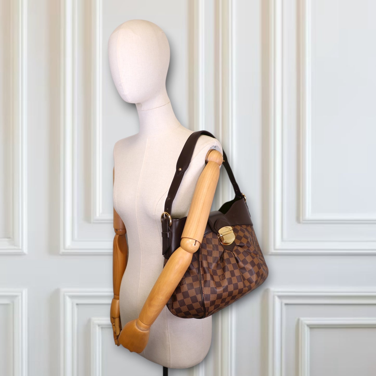 Louis Vuitton Sistina MM Damier ebène